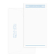 Triple Thick Churchill Tall Flat Note Cards - Raised Ink Image 3 of 3
